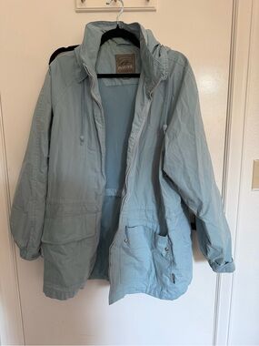 Pacific Trail Light Blue Hooded Jacket